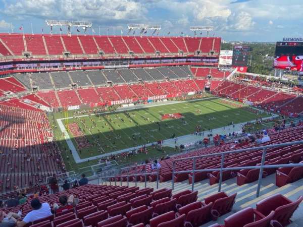 Raymond James Stadium, section: 305, row: x, seat: 27