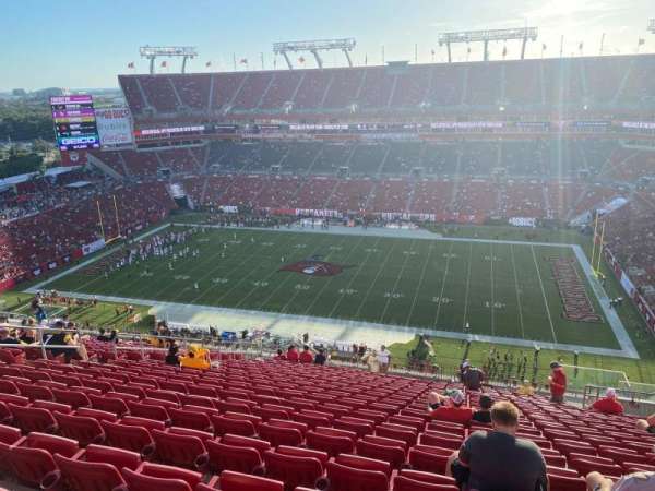Raymond James Stadium, section: 338, row: v, seat: 15