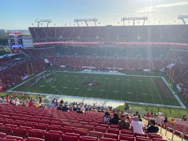 Raymond James Stadium, section: 337, row: z, seat: 22