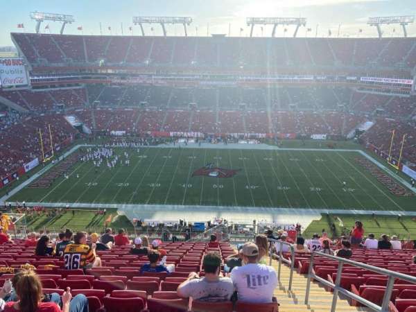 Raymond James Stadium, section: 335, row: r, seat: 23