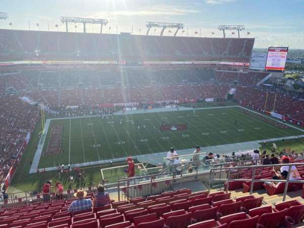 Raymond James Stadium, section: 332, row: m, seat: 18