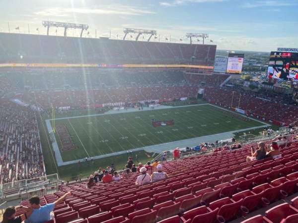 Raymond James Stadium, section: 331, row: w, seat: 2