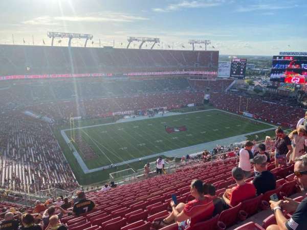 Raymond James Stadium, section: 330, row: x, seat: 15