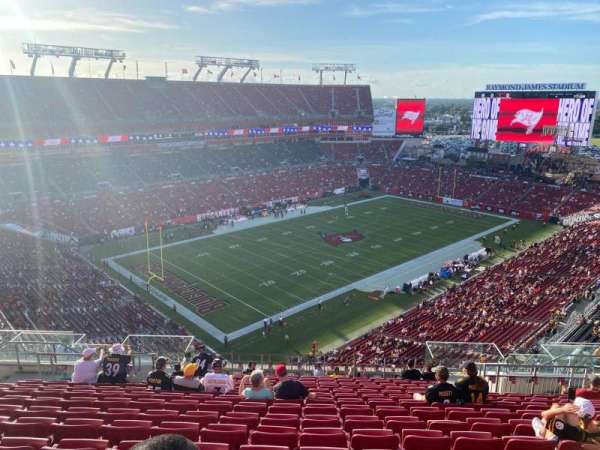 Raymond James Stadium, section: 328, row: r, seat: 12