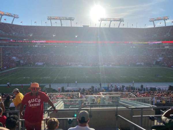 Raymond James Stadium, section: 234, row: k, seat: 22