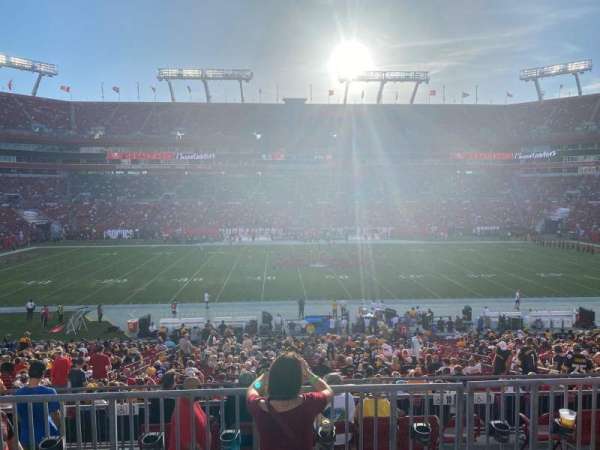 Raymond James Stadium, section: 235, row: d, seat: 9