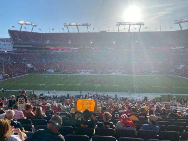 Raymond James Stadium, section: 236, row: u, seat: 8