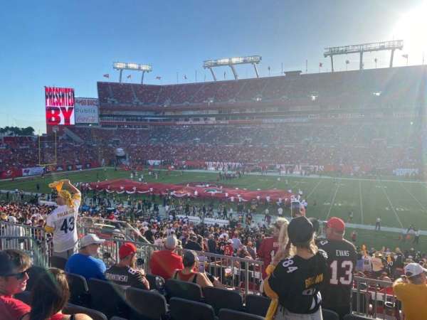 Raymond James Stadium, section: 238, row: f, seat: 9