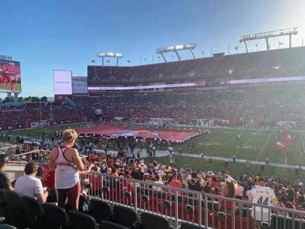 Raymond James Stadium, section: 239, row: e, seat: 14