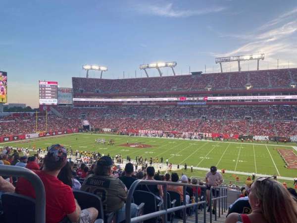 Raymond James Stadium, section: 239, row: u, seat: 1