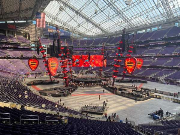 U.S. Bank Stadium, section: 103, row: 34, seat: 7