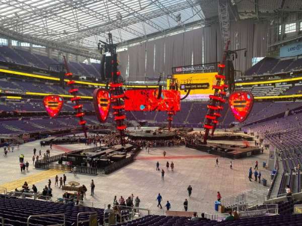 U.S. Bank Stadium, section: 116, row: 25, seat: 32