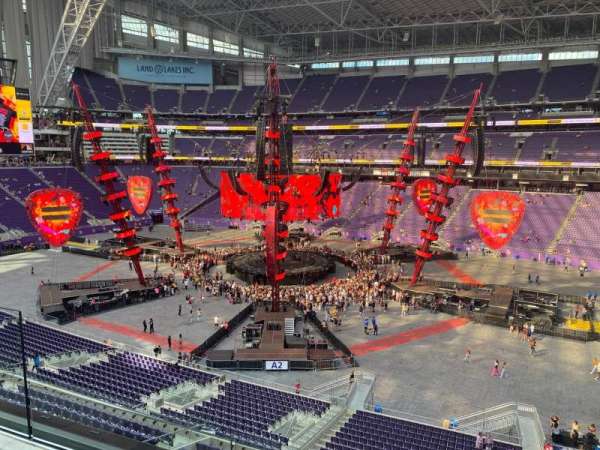U.S. Bank Stadium, section: 230, row: 2, seat: 20