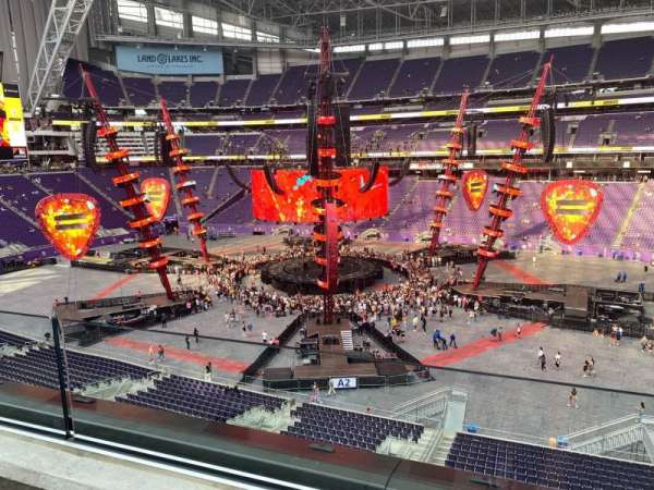 U.S. Bank Stadium, section: 231, row: 1, seat: 3