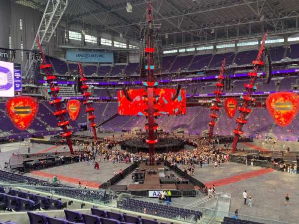 U.S. Bank Stadium, section: 130, row: 7, seat: 2
