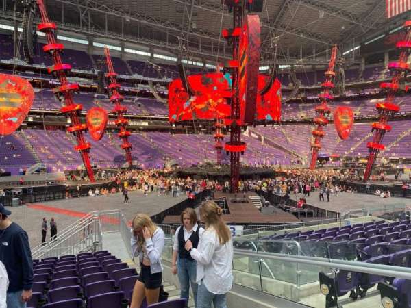 U.S. Bank Stadium, section: 132, row: 13, seat: 3