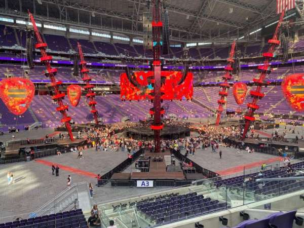 U.S. Bank Stadium, section: 131, row: 4, seat: 7