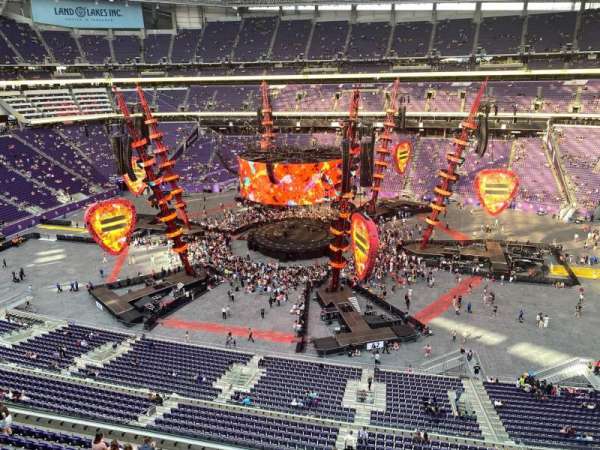 U.S. Bank Stadium, section: 339, row: a, seat: 22