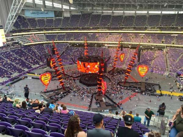 U.S. Bank Stadium, section: 339, row: 14, seat: 3