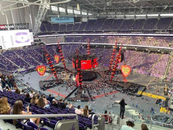 U.S. Bank Stadium, section: 336, row: 11, seat: 14