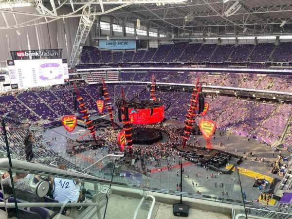 U.S. Bank Stadium, section: 335, row: 9, seat: 14