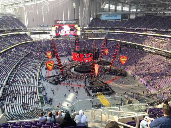 U.S. Bank Stadium, section: 329, row: 10, seat: 2