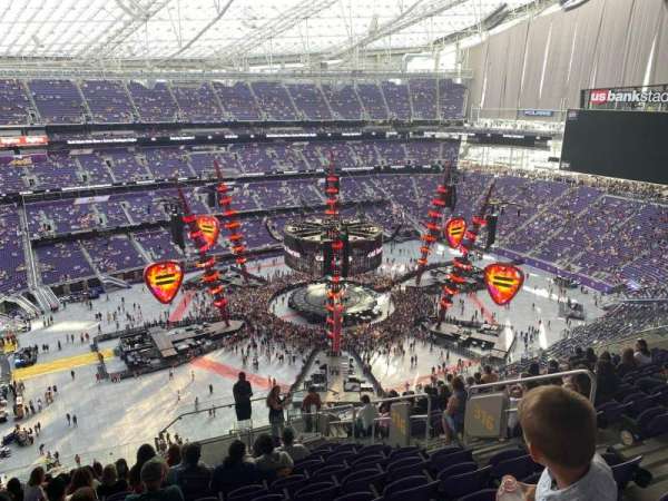 U.S. Bank Stadium, section: 316, row: 14, seat: 7