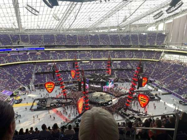 U.S. Bank Stadium, section: 314, row: 19, seat: 3