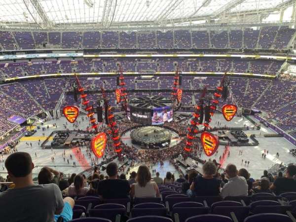 U.S. Bank Stadium, section: 312, row: 16, seat: 21