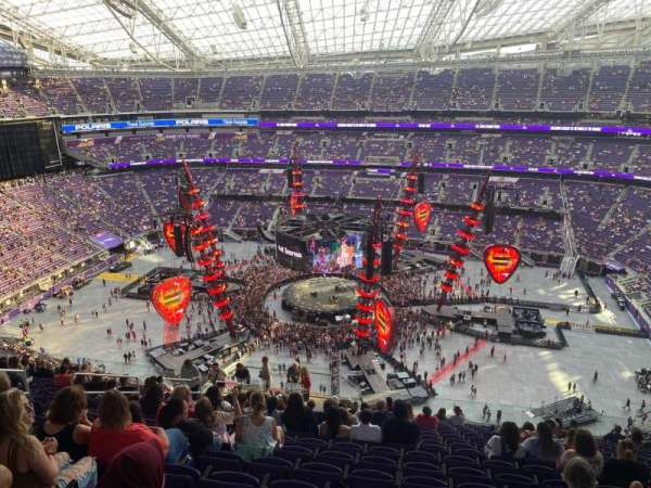 U.S. Bank Stadium, section: 310, row: 18, seat: 16