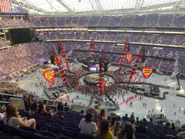 U.S. Bank Stadium, section: 309, row: 14, seat: 17