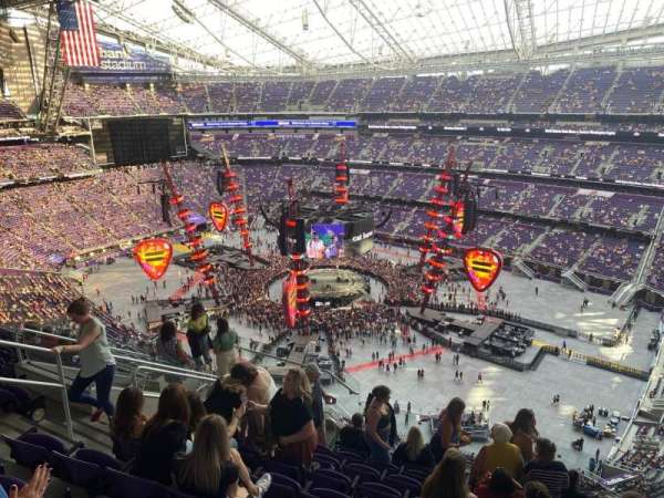 U.S. Bank Stadium, section: 307, row: 9, seat: 10