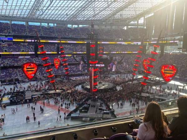 U.S. Bank Stadium, section: 214, row: 4, seat: 6
