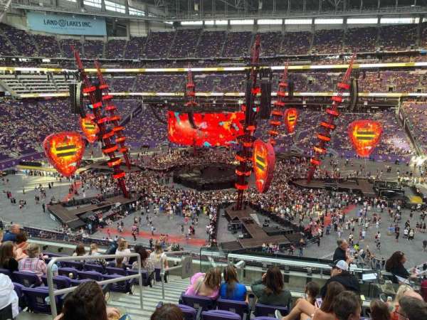 U.S. Bank Stadium, section: c6, row: 9, seat: 12