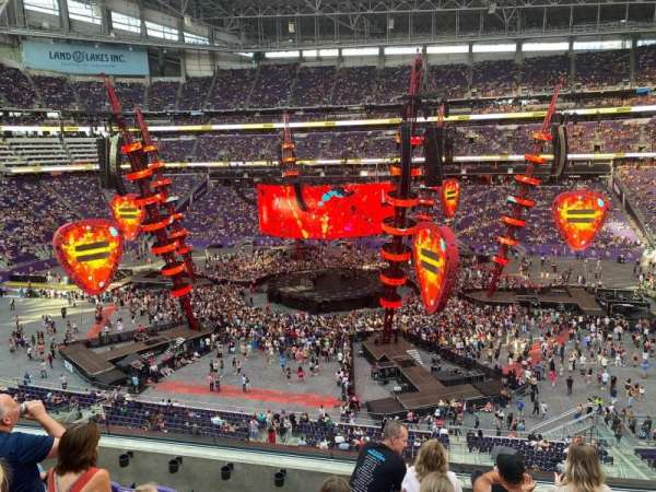 U.S. Bank Stadium, section: c7, row: 5, seat: 3