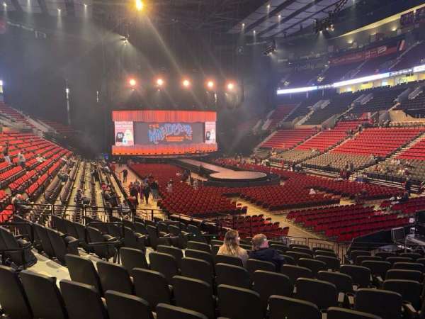 Moda Center, section: 119, row: l, seat: 16