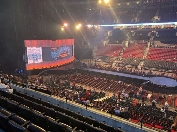 Moda Center, section: 201, row: k, seat: 1