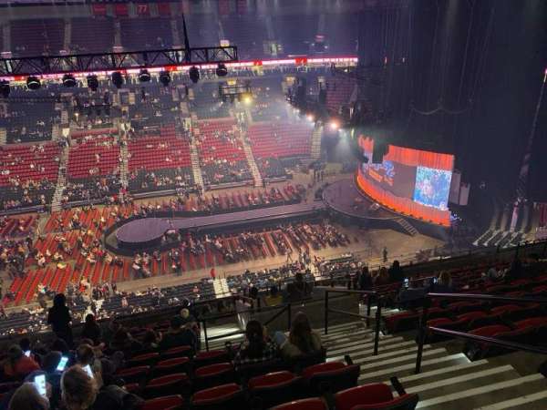 Moda Center, section: 318, row: o, seat: 3