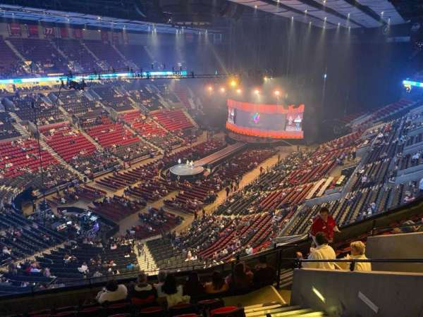 Moda Center, section: 323, row: j, seat: 7