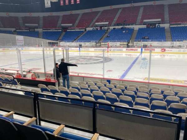 Veterans Memorial Coliseum, Portland, section: 136, row: c, seat: 6