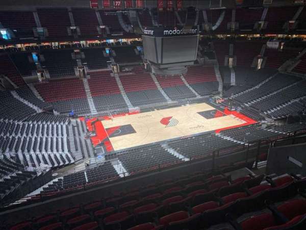 Moda Center, section: 320, row: h, seat: 10
