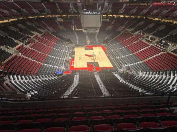 Moda Center, section: 327, row: h, seat: 10