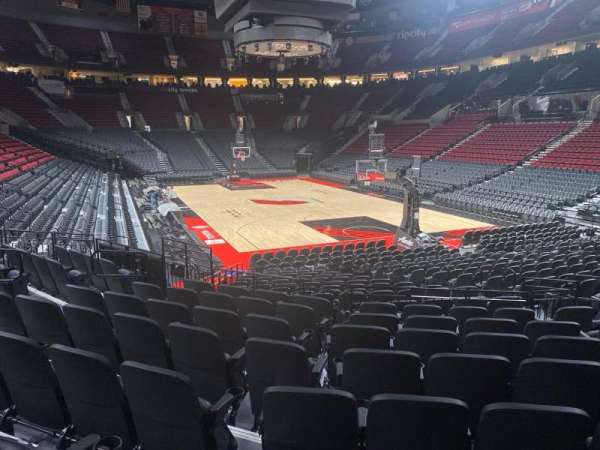 Moda Center, section: 119, row: h, seat: 10