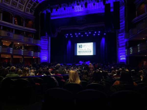 The Met Philadelphia, section: Orchestra 5, row: A, seat: 3