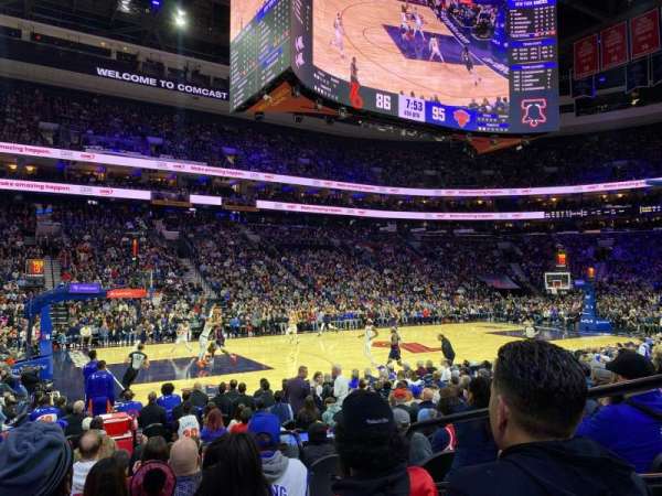 Xfinity Mobile Arena, section: 123, row: 10, seat: 16