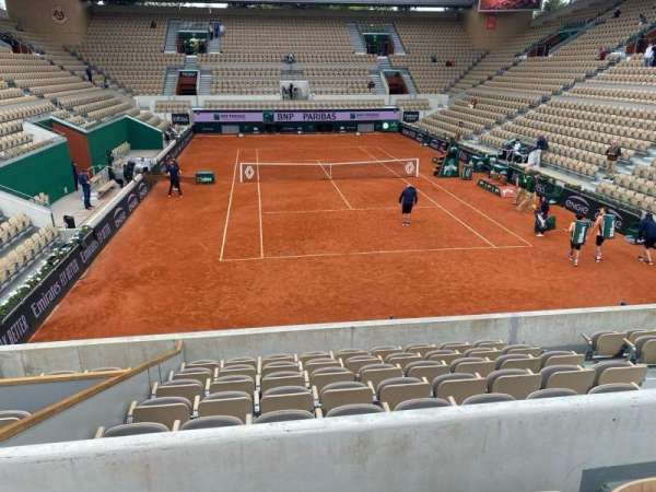 Court Suzanne-Lenglen, section: 2, row: 10, seat: 56