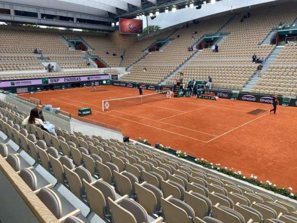 Court Suzanne-Lenglen, section: 4, row: 9, seat: 24