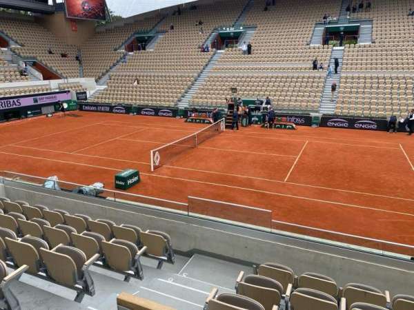 Court Suzanne-Lenglen, section: 5, row: 10, seat: 47