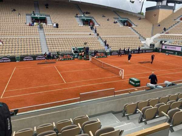 Court Suzanne-Lenglen, section: 6, row: 10, seat: 82
