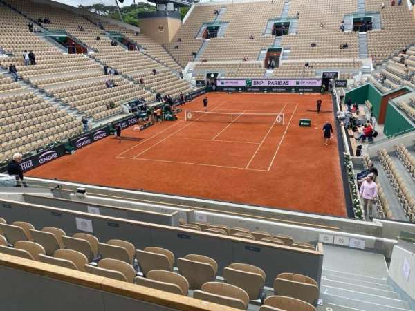Court Suzanne-Lenglen, section: 10, row: 12, seat: 30